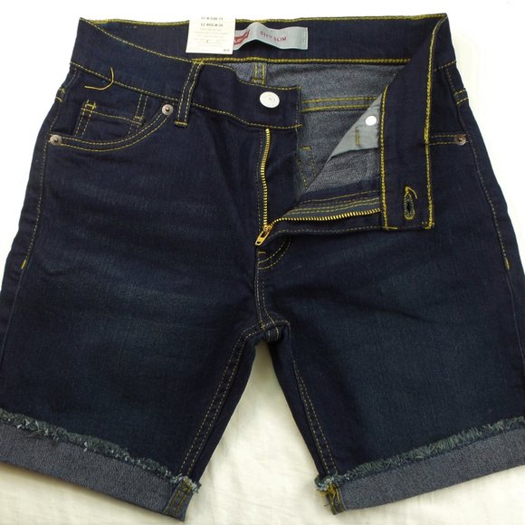 LEVIS 511 Big Boys Denim Shorts Classics 12 Reg 26 - Picture 3 of 6